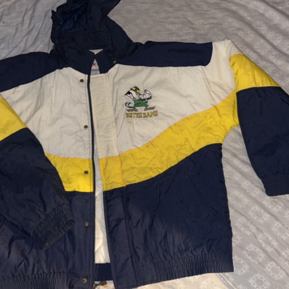 Vintage Notre Dame fighting Irish jacket